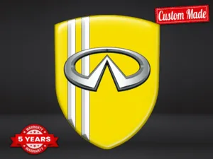 Infiniti Insignias Resina Diseño Personalizado Etiquetas Superiores